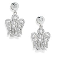 Ohrringe Roberto Giannotti Dame Microlighting in Silber Zirconia GIA138 - GIA138